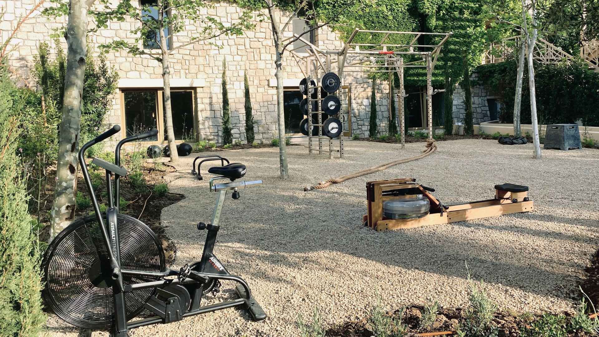 Silver Lagoon Limited design sani beach resort outdoor gym